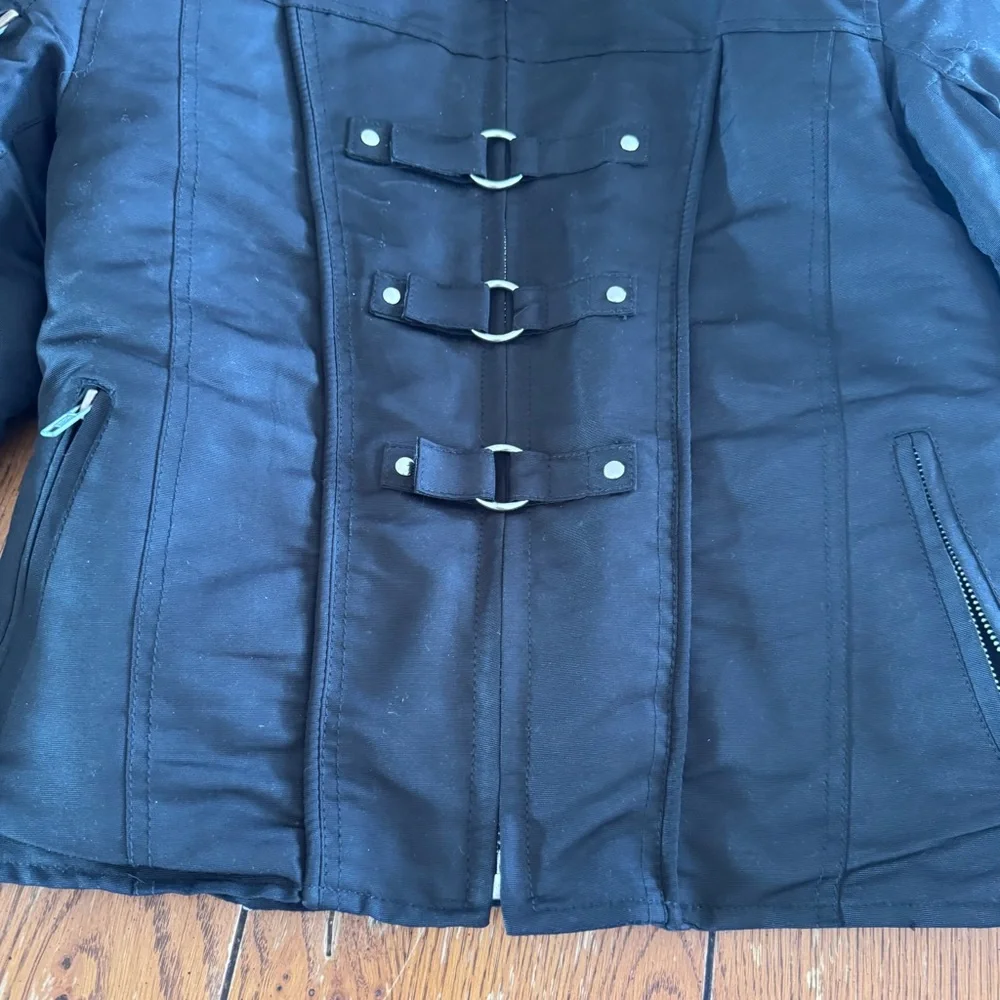 Revolution Gear Black Riding motorcycle Jacket size M - Picture 2 of 7